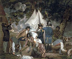 Founding of Port Jackson at Botany Bay in 1788, by Thomas Gosse