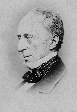 Sir Charles Wood (1800–1885) was President of the Board of Control of the East India Company from 1852 to 1855; he shaped British education policy in India, and was Secretary of State for India from 1859 to 1866.