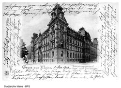 Business headquarters of the Hessian Ludwig Railway and the Prussian-Hessian Railway Company, in Mainz.