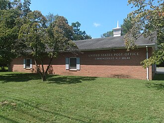 U.S. Post Office at Lawrenceville's ZIP Code 08648