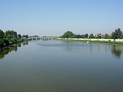 The Tanaro river.