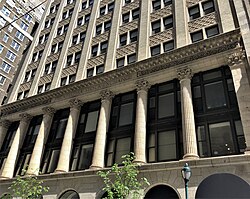 The Philadelphia Stock Exchange building, the nation's first stock exchange, at 1411 Walnut Street