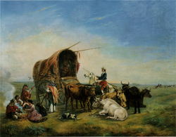 Gauchos were nomadic horsemen on the grasslands of Argentina and Uruguay