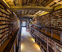Duke Humfrey's Library in the Bodleian Library