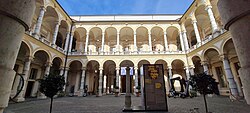 Hall of the Rectorate Palace of the University of Turin