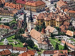 St. Nicholas Church, Brașov in Brașov (Hungarian: Brassó)