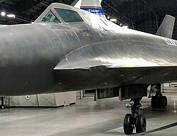 Picture of the modified chine to accommodate the AN/ASG-18 radar