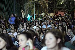 Public event on the Escalier de l'Art
