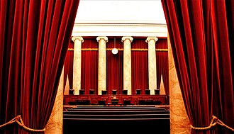 The interior of the United States Supreme Court