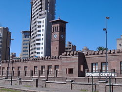 Seat of the Center District, at the former Rosario Central railway station