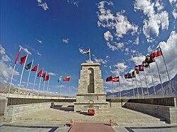 Indian Army Hall of Fame at Leh, near Indo-Tibet border
