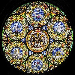 Rose window (Solsona Cathedral)