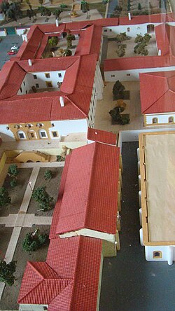 Model of the Hacienda de la Laguna.