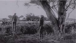 Hanging of Hereros, February 1904