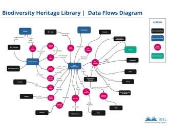 Data Flows for the Biodiversity Heritage Library