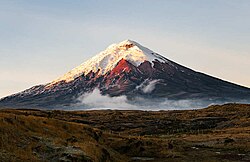 Historically famous Cotopaxi volcano