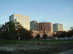 The headquarters of BP America in Westlake Park, Houston