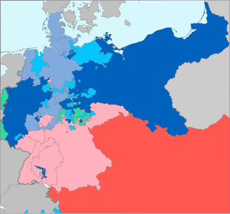 Aftermath of the war: Prussia Territories annexed by Prussia Prussia's allies Austria Austria's allies Neutral members of the German Confederation
