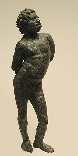 Black slave, Ptolemaic Egypt, 2nd/1st century BC.