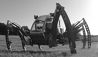 Mantis the spider robot in 2012