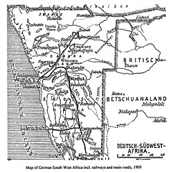 German South West Africa in 1904