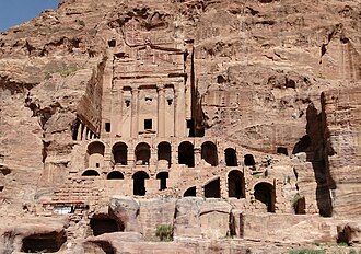 The Urn Tomb at Petra, Jordan