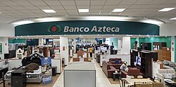Entry into the Banco Azteca
