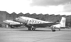 U.S. Navy C-117Ds at RAF Mildenhall in 1967