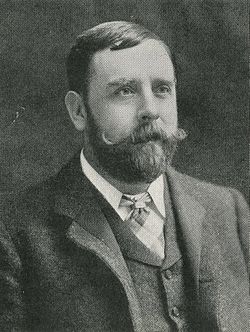 The architect Frank Matcham c. 1900