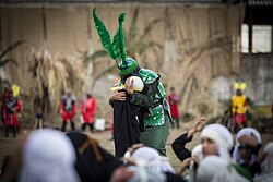 Shia passion play (ta'ziya) in Iran