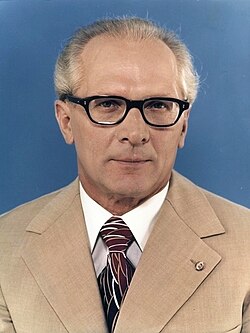 Erich Honecker, head of state (1971–1989)