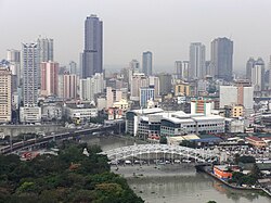 A view of downtown Manila.