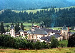Putna Monastery in Suceava County, Bukovina