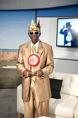 Flav at the PGA Merchandise Show in Orlando, Florida, January 2012