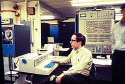An IBM System/360 in use at the University of Michigan c. 1969