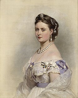 Victoria, Princess Royal—eldest daughter of Queen Victoria of the United Kingdom—whom Frederick married in 1858