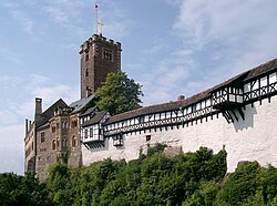 Wartburg Castle near Eisenach