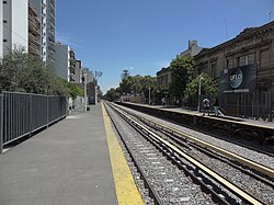 Flores railway station, location of the 2011 rail accident