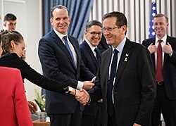 McGurk with Israeli President Isaac Herzog and Biden's National Security Adviser Jake Sullivan, May 19, 2024