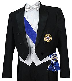The Presidential Medal of Freedom with Distinction, as worn with white tie
