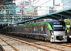 An Korail Class 368000 train in October 2011