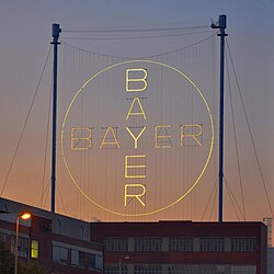 Bayer cross, Leverkusen