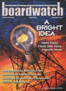 Boardwatch Magazine's August 2000 issue