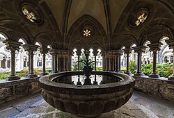 Fountain in the lavatorium of the Zwettl Abbey