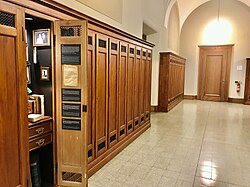 Albert Einstein's former student locker at ETH Zurich
