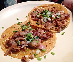 Street tacos in Mexico City