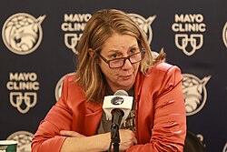 Cheryl Reeve Head Coach and President of Basketball Operations of the Minnesota Lynx, known for her successful coaching career and leadership in the WNBA.