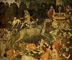 Triumph of Death (c. 1446), Palazzo Abatellis, Palermo.