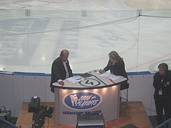 SM-liiga studio in the semifinals in 2006