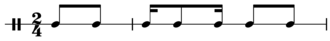 Samba rhythm[124]